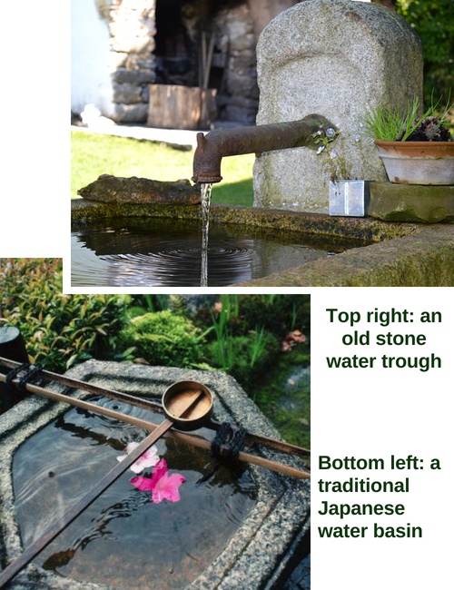 Traditional water features