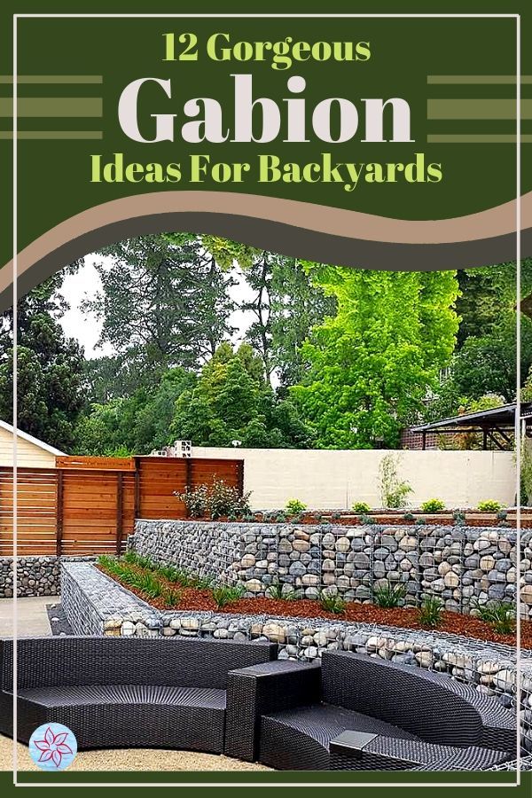 Gabion landscape ideas