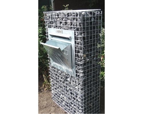 Gabion mailbox