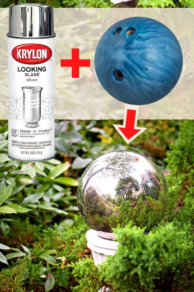 Gazing Ball D.I.Y. Graphic