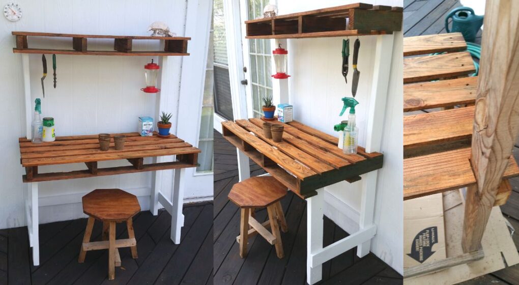 Pallet Potting Bench featured blog post image